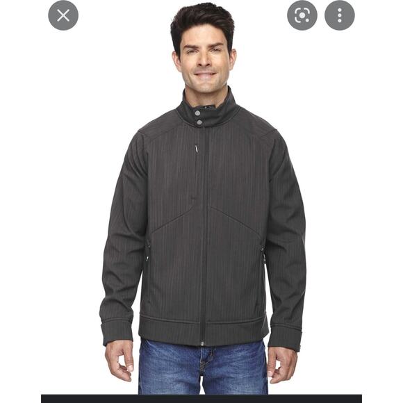 North End Sport skyscraper mens grey light weight athletic full zip jacket Sz L - Picture 1 of 8